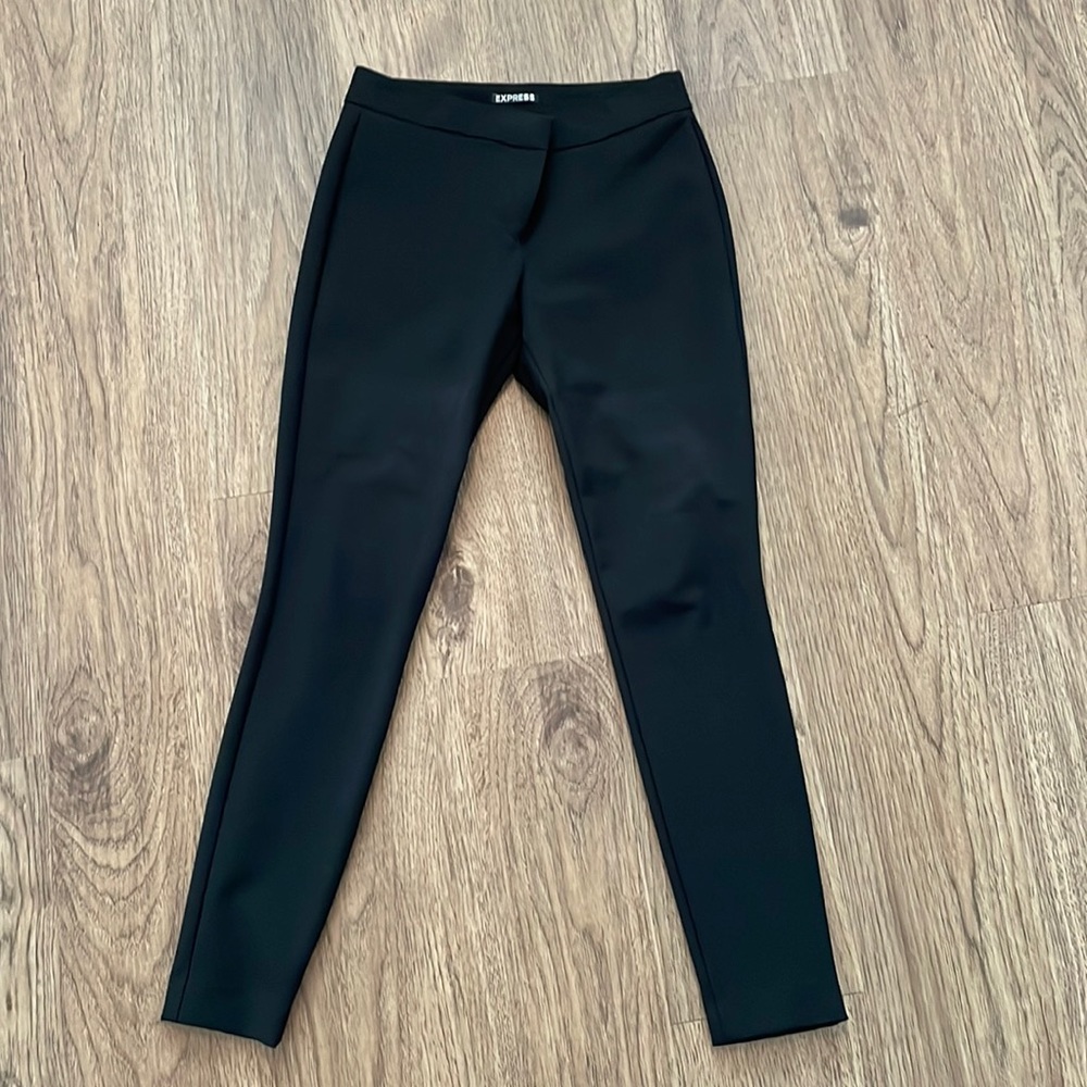 Express black dress skinny pants